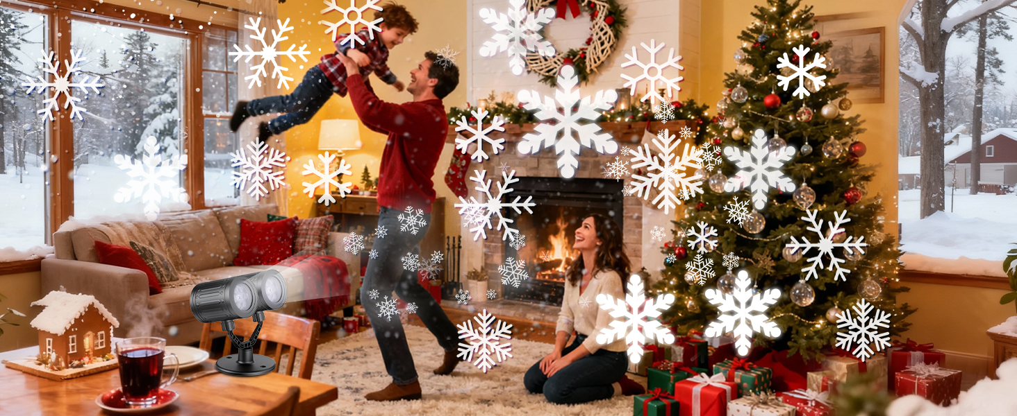 christmas projector lights outdoor