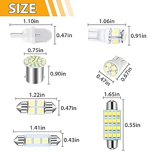 Interior LED Dome Lights