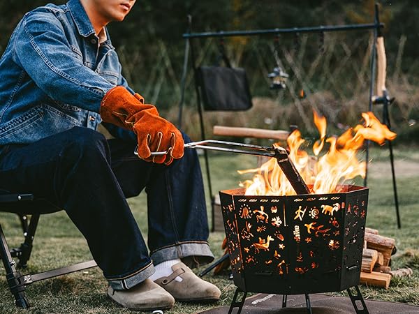 Amazon | Naturehike 焚き火台 キャンプ用品 薪ストーブ 焚火台