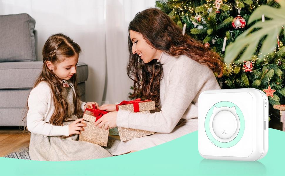 Mini Thermal Printer Portable Sticker Printer