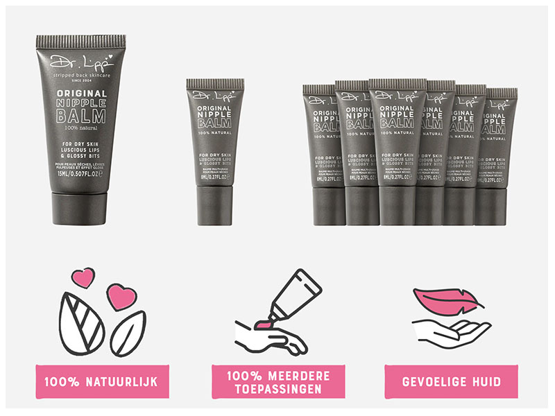 hypoallergeen borstvoeding zonder parfum haar baard gevoelige huid tepelzalf