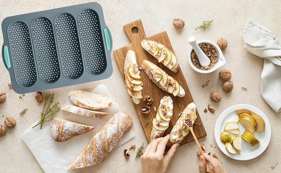 silicone bread loaf pan