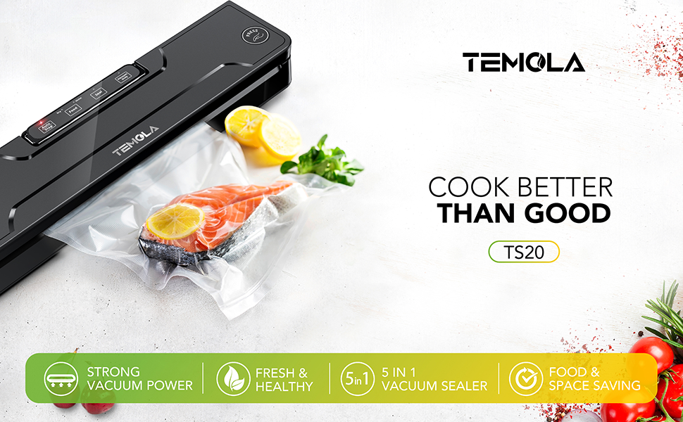 Vacuum Sealer Machine, Food Sealer Automatic Vacuum Sealing System for