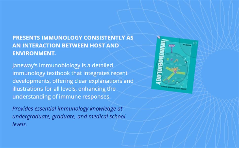 医学書　Janeway’s Immunobiology 9th edition Janeway's Immunobiology 9, Murphy, Kenneth, Weaver, Casey