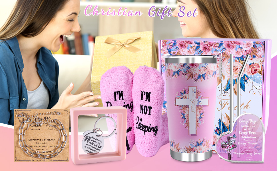 Christian Gifts for Women, 9 PCS Religious Gift Bulk Set