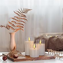 led candles flickering