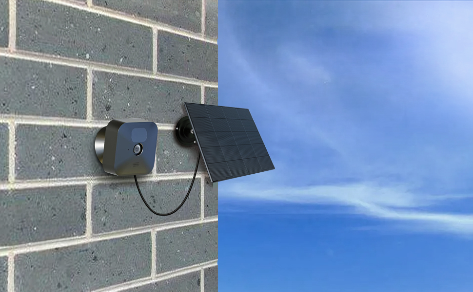 Solar Panel for Blink Camera Outdoor, Camera Solar Panel