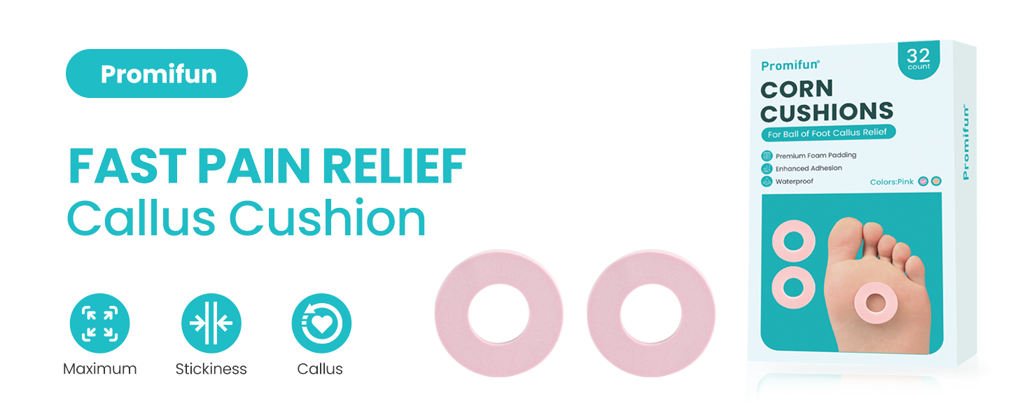 corn pads toes feet callous callus cushions for bottom of foot relive pain pressure blister foam