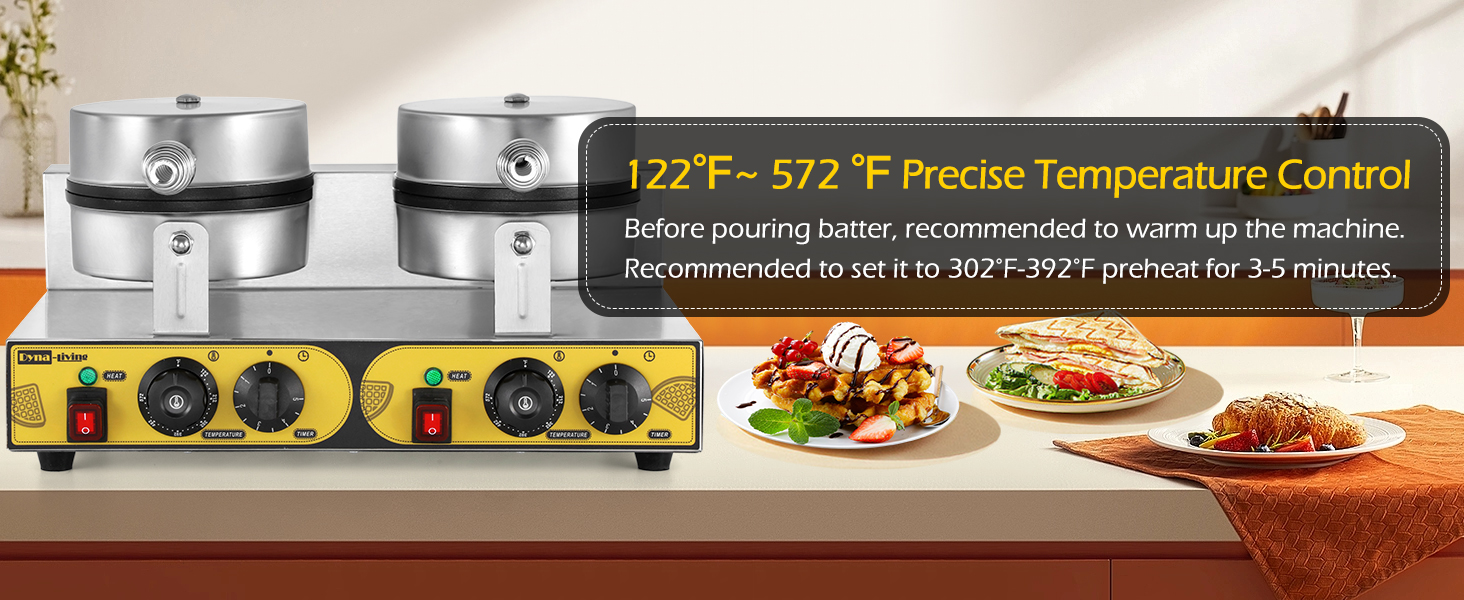 commercial waffle maker