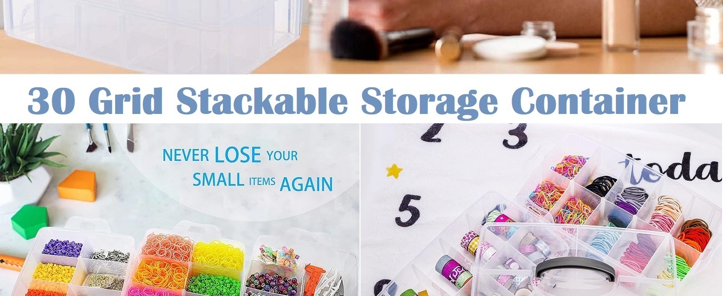 Bead Organizers for Art Craft Storage, Kids Toys, Jewelry, Beauty & Sewing Supplies