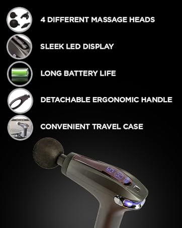 massagers pistola masajeadora tricep hsa hamstring bicep light weight sport athletic 