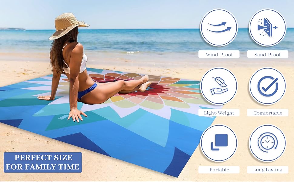 scuddles Picnic Blankets Dual Layers Picnic Blanket Outdoor