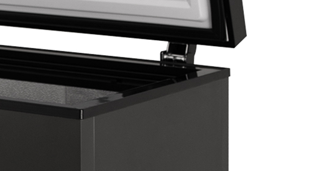 Black Chest Freezer