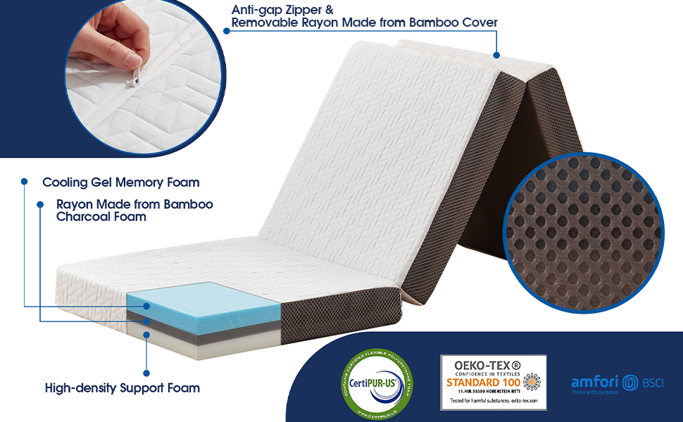 Good balance between supple body support and comfort.