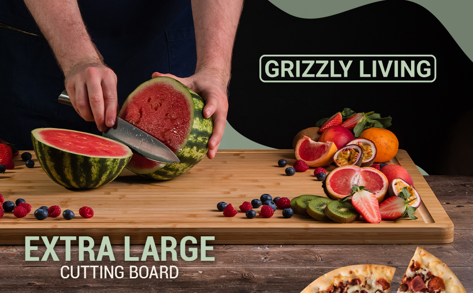 Grizzly Living Extra Large Cutting Board
