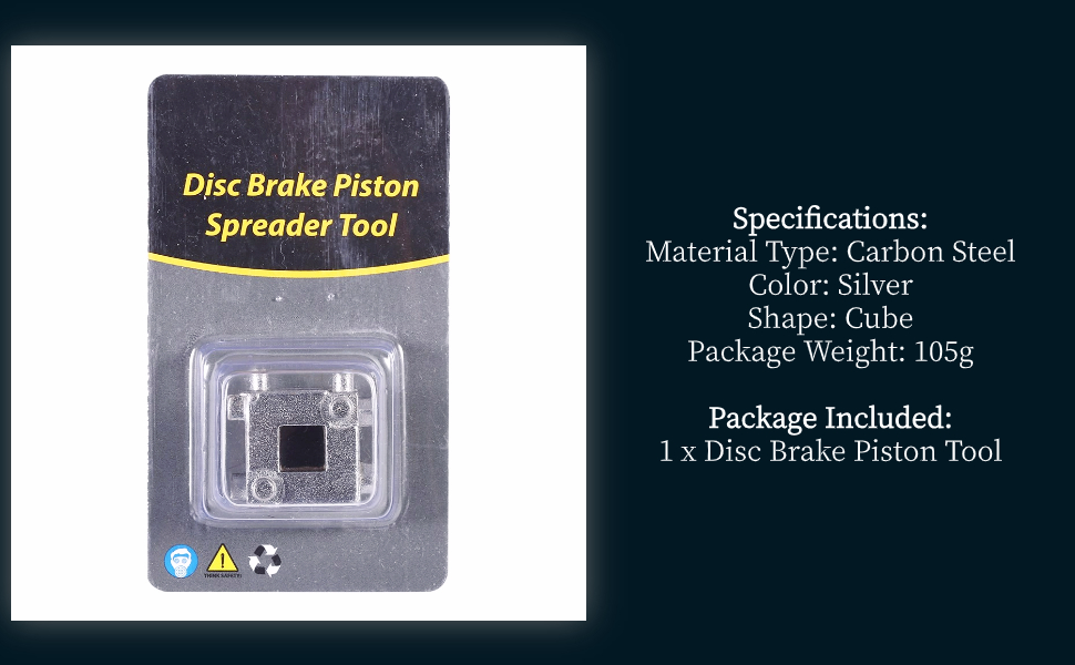 Disc Brake Piston spreader cube Tool,Car mini caliper Rear Disc Brake