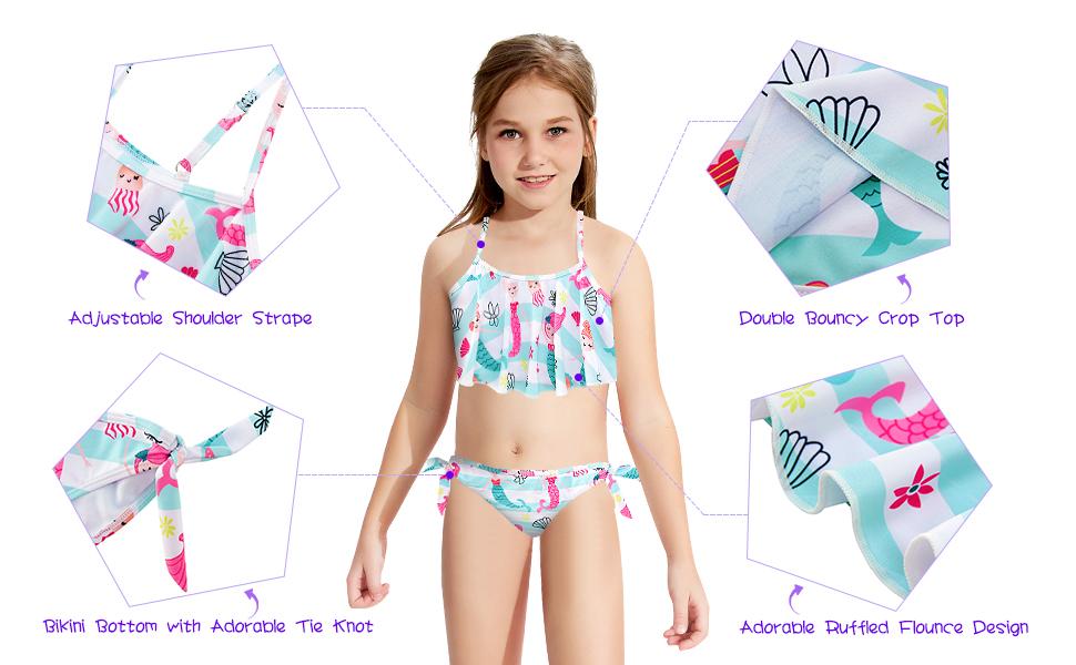 Girls Bathing Suits Details