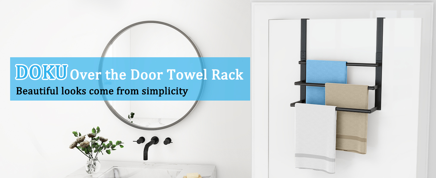 Over The Door Towel Rack