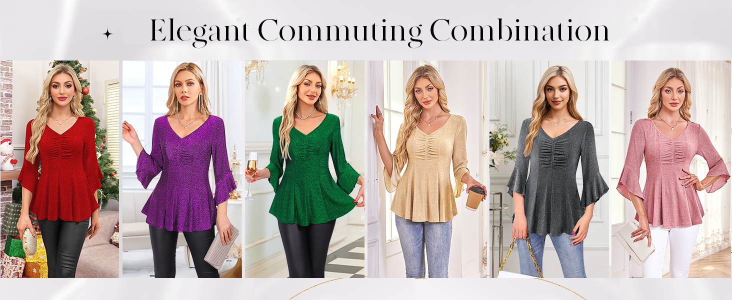 sparkly red green option evokes a festive spirit Christmas parties New Year’s Eve