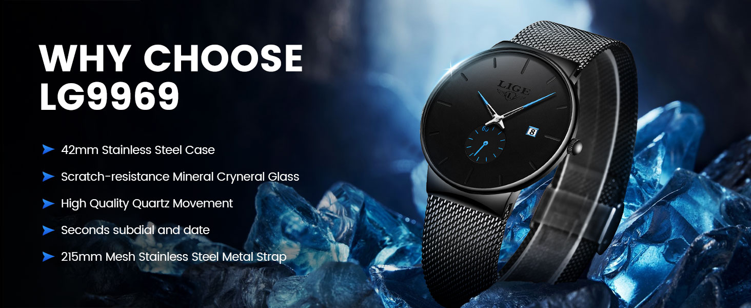 watches for men mens watch waterproof watch for men men's wrist watches analog watch dress watches