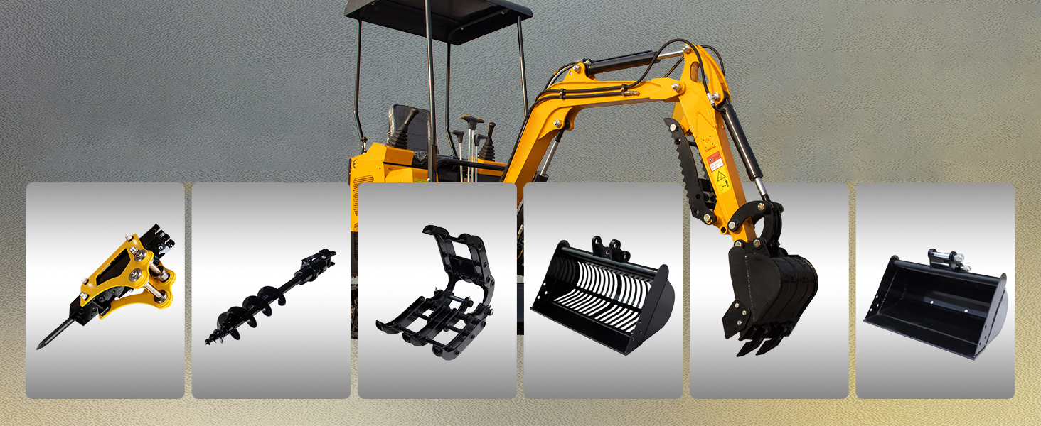 Excavator attachments bucket