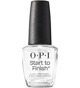 OPI Nail Lacquer Base Coat | Clear Nail Polish Base Coat |Chip Resistant, Protects Nails, Prevent...