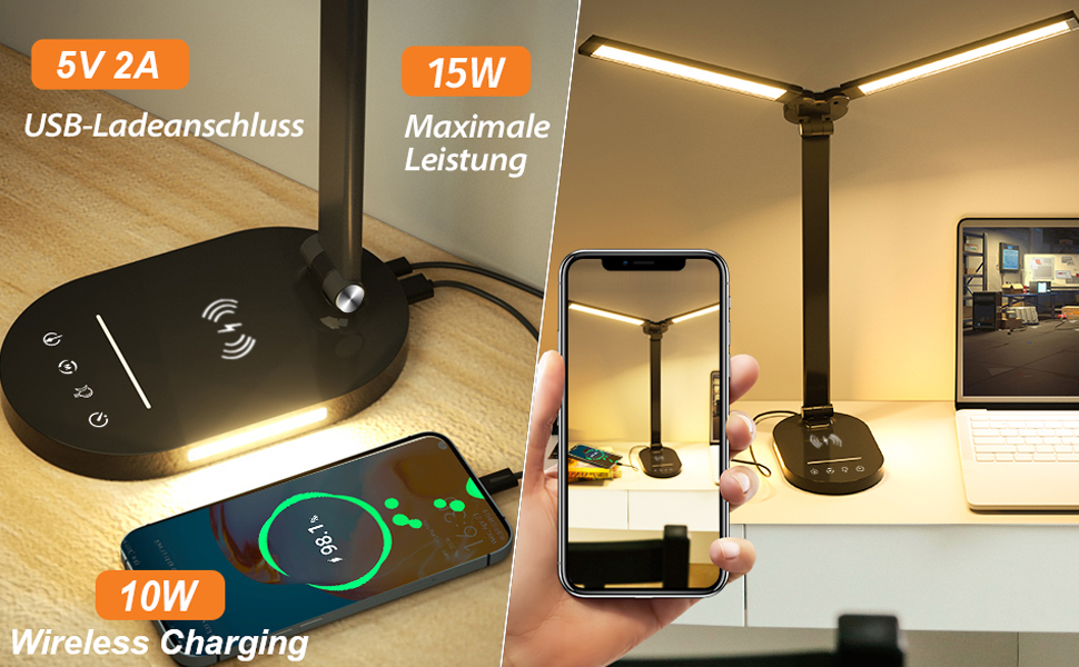 Type-c charging port and wireless charging function