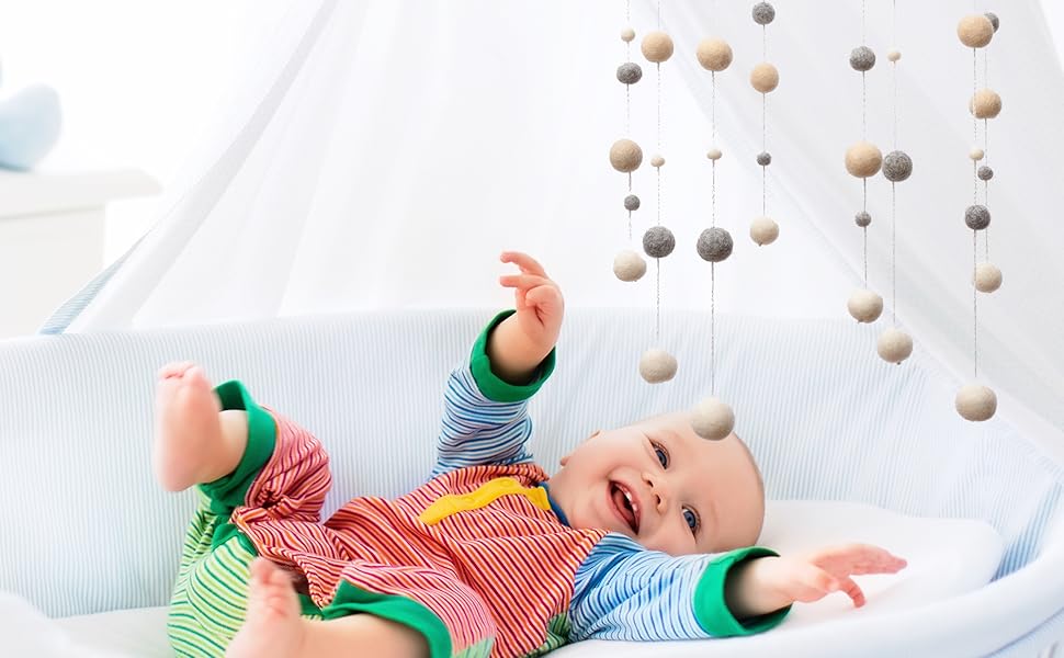 baby and mobile