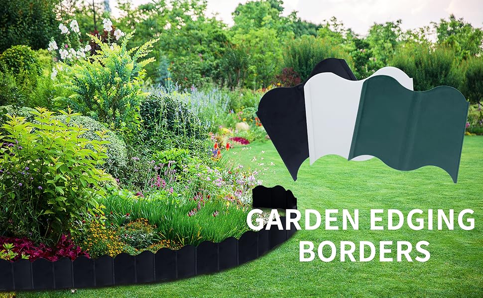 Garden Edging Border, Landscape Edging 20PCS, 122in