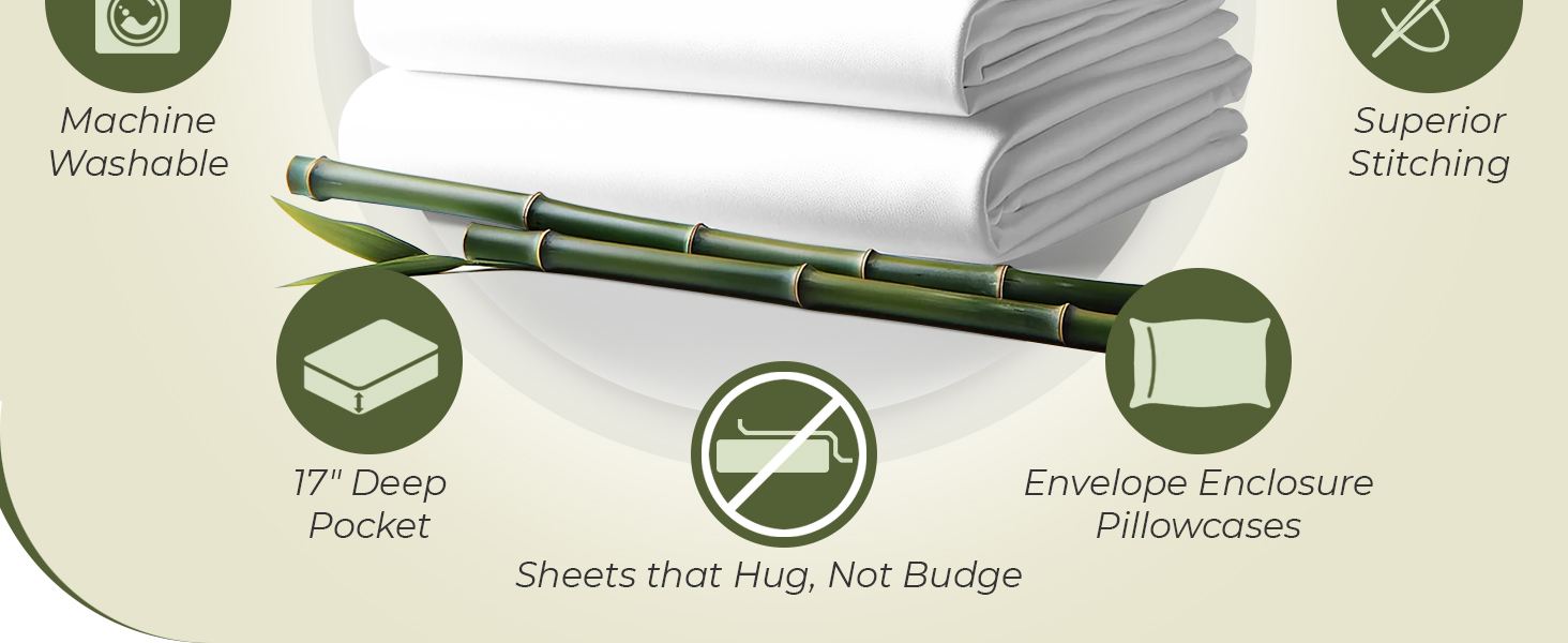 Sheets that Hug, not Budge