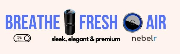 Nebelr Car Air Purifier Ionizer