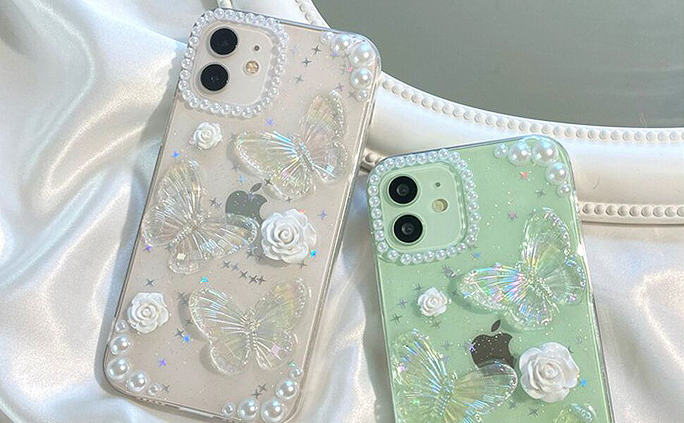 Compatible with Apple iPhone 14 Pro Max 6.7 inch Embossed Butterfly Sw –  CellularOutfitter