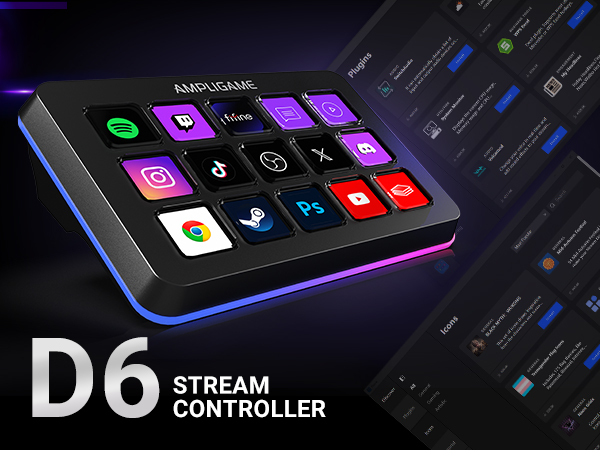 Amazon.com: Fifine AmpliGame Stream Controller with 15 Macro Keys