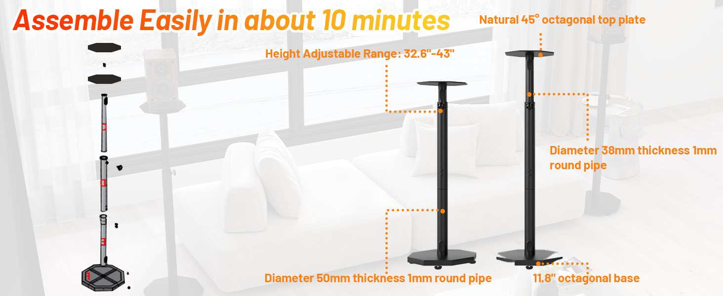 Floor Speaker Stands