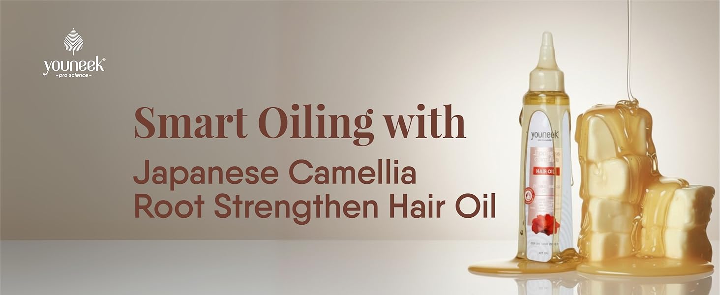 Youneek Pro Scinece Japanese Camellia Hair Oil