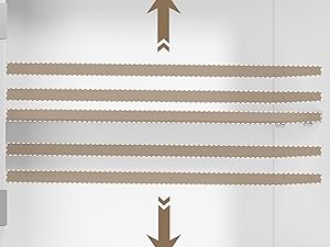 5 Adjustable Shelves