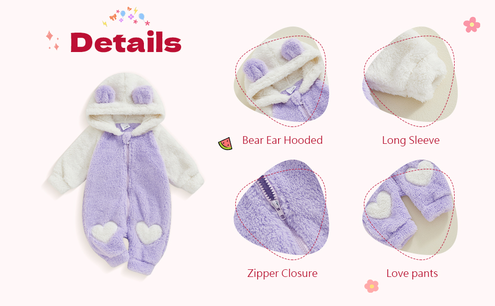 Jumpsuit for Baby Girls Christmas