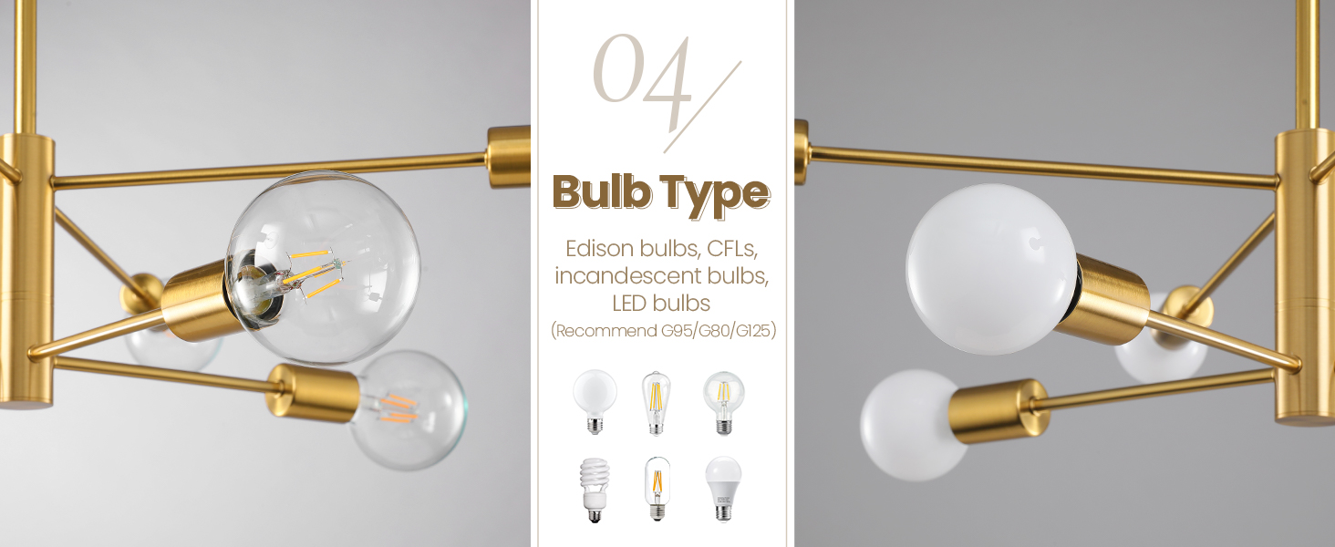 sputnik chandeliers modern gold chandelier light fixture for dining room