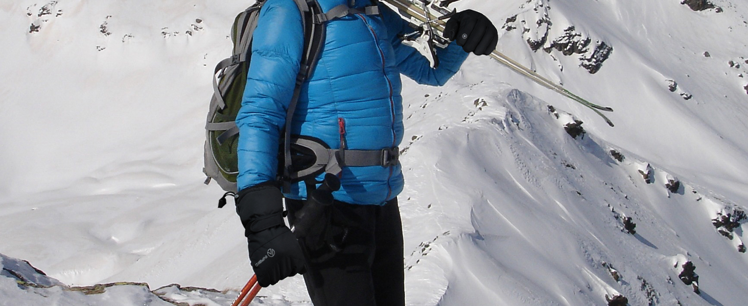 INPAKO Winter Ski Gloves Men Women, 3M Thinsulate Snow