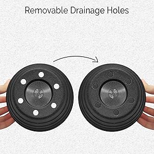Drainage holes