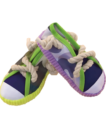 Dog slipper toy
