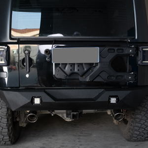 steel Rear Bumper for jeep wrangler jk 2007 2008 2009 2010 2011 2012 2013 2014 2015 2016 2017 2018