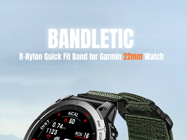 Amazon.com: Bandletic Compatible with Garmin Fenix 6 Band