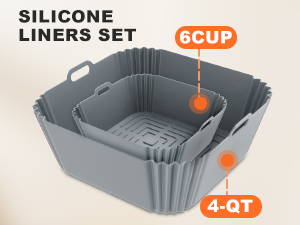 Ninja Crispi Silicone Liners