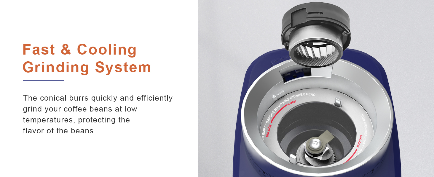 Burr Coffee Grinder Espresso Coffee Grinder with