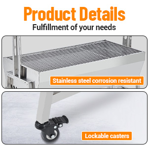 Stainless Steel Rotisserie Grill - Component