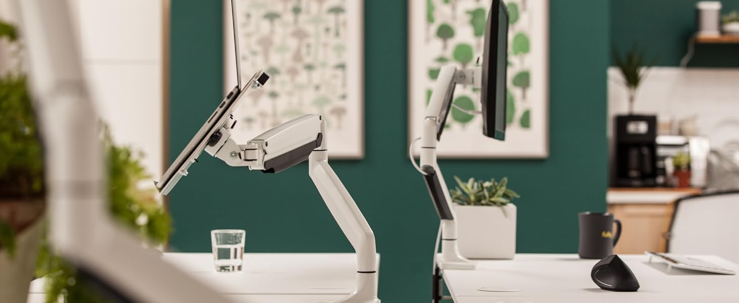 Fully Jarvis Monitor Mounting Arm fits up to 32" Computer
