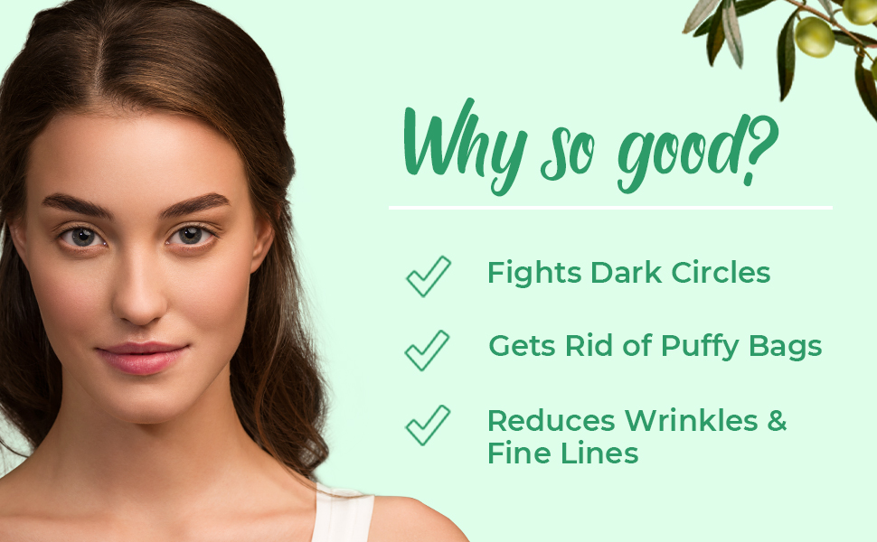 Under eye cream for puffy eyes dark circle remover for men eye for dark circles squalane squalene