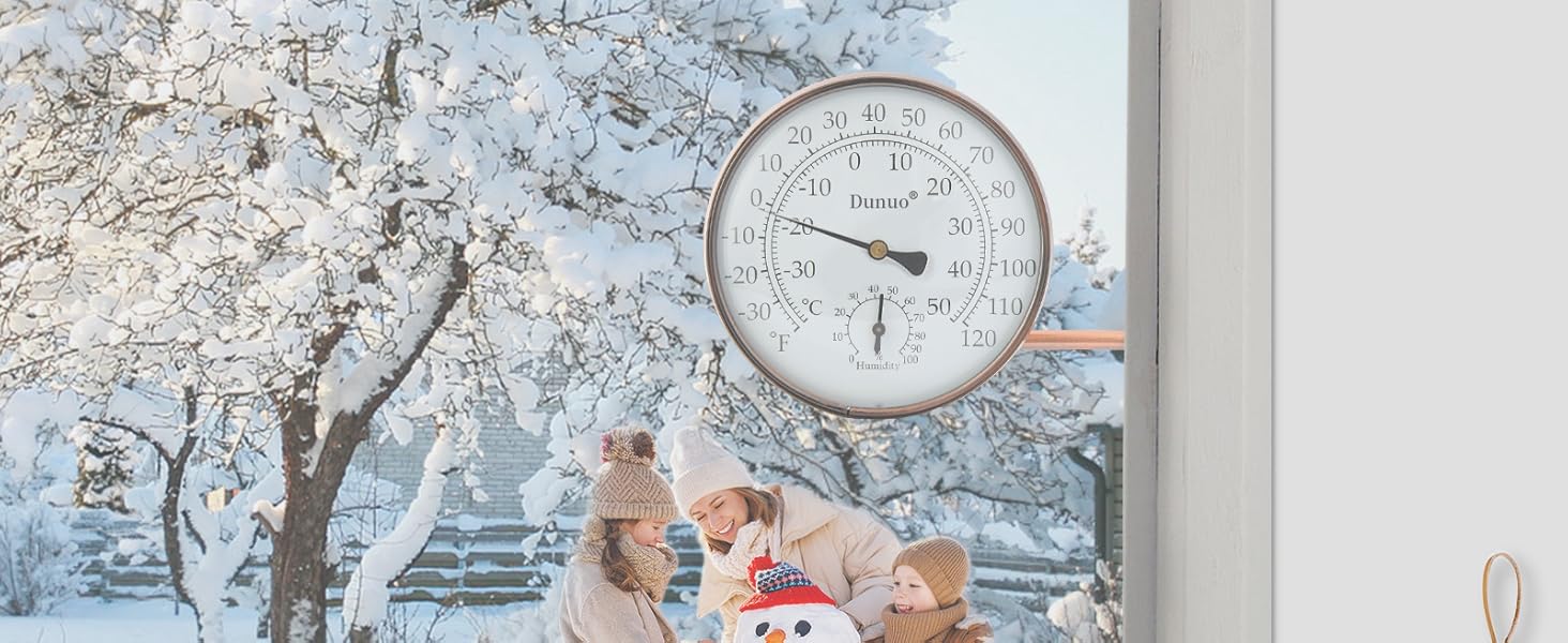 Outdoor Window Thermometer