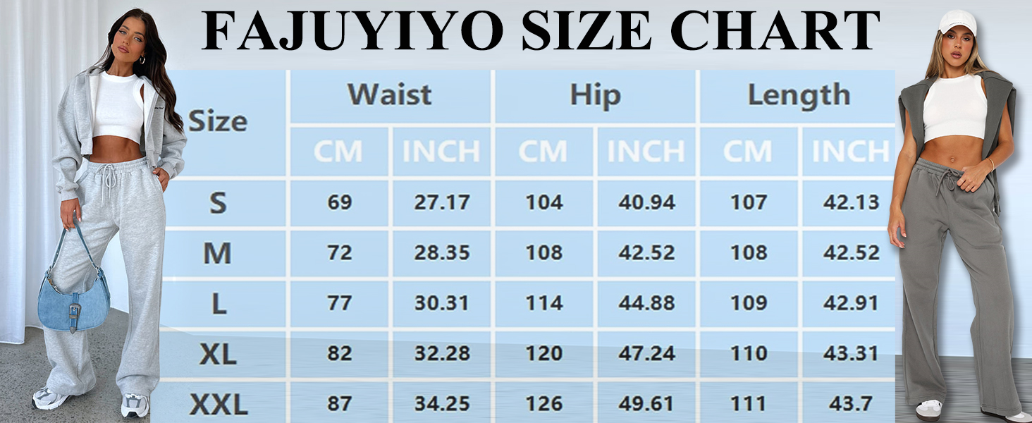 wide leg sweatpants women